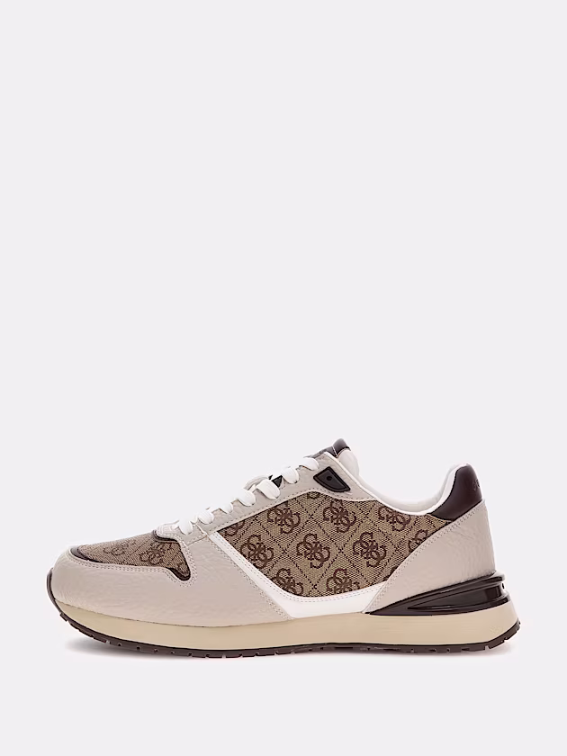 Island 4G logo running shoe - GUESS