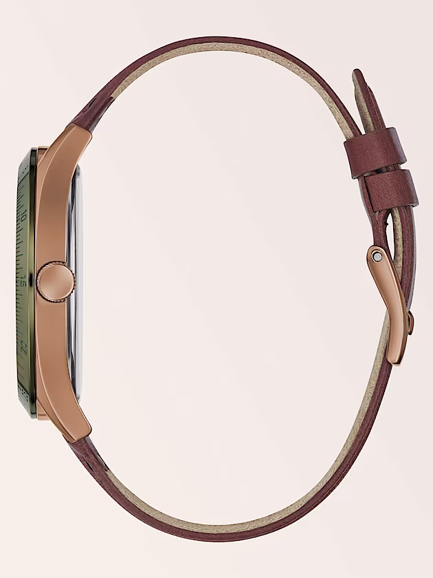 Leather multifunction watch - GUESS