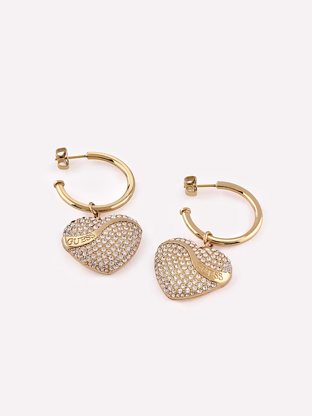In my heart earrings - GUESS