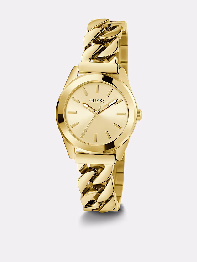 Stainless steel analogue watch - GUESS