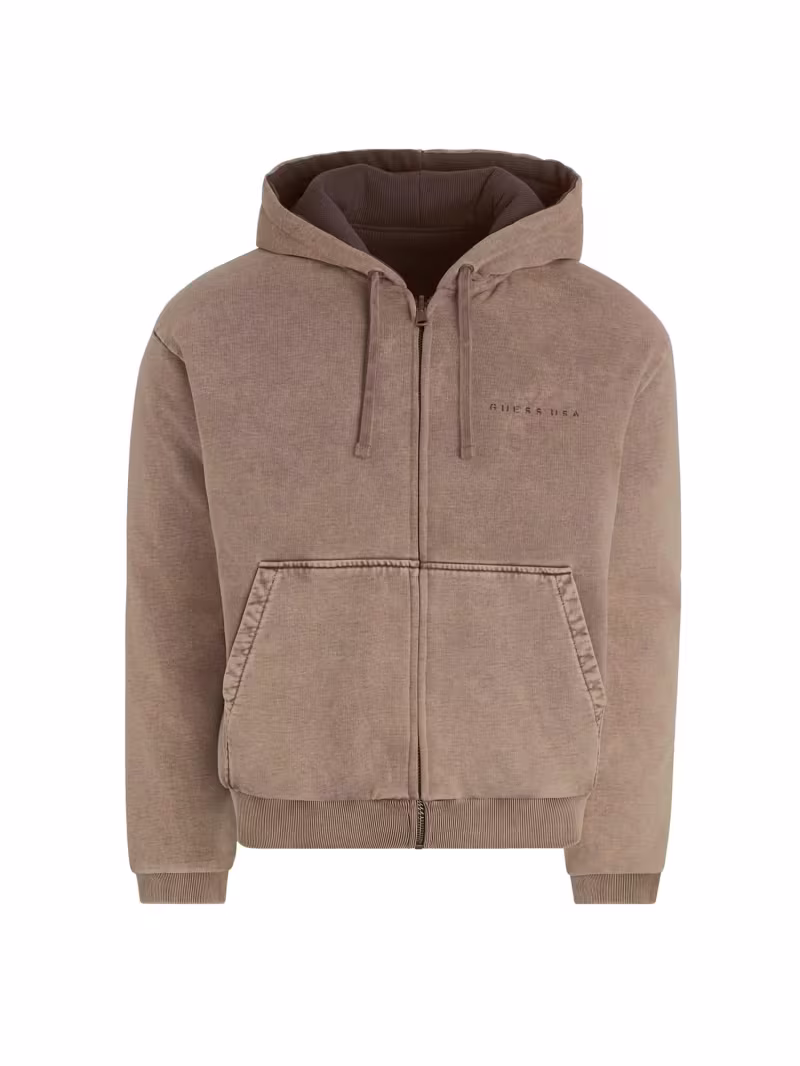 Hooded zip sweatshirt - GUESS