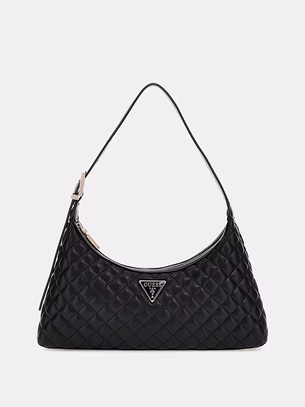 Eco Rianee quilted shoulder bag - GUESS