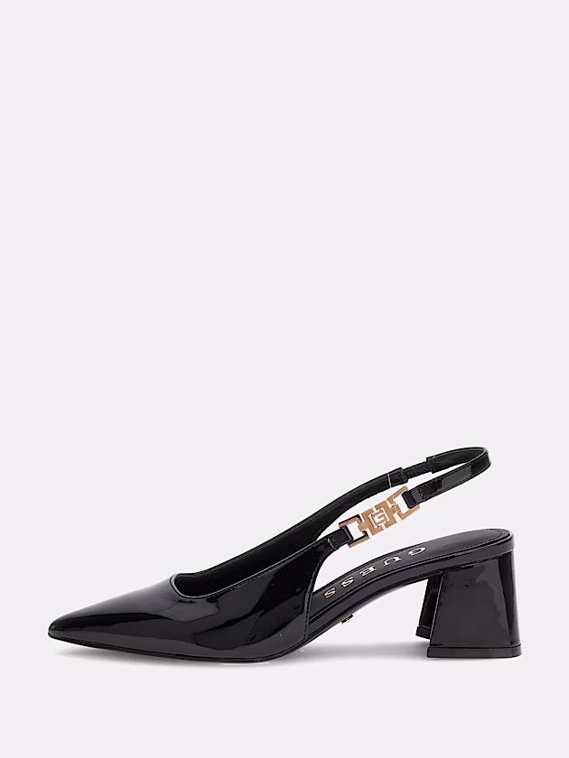 Zabela Patent Slingback - GUESS