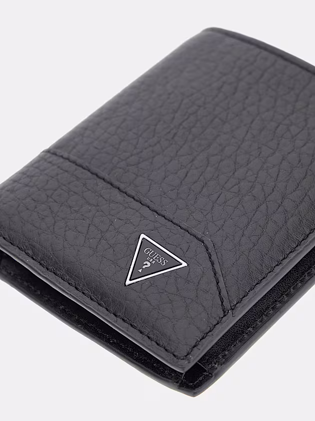 Barcellona genuine leather mini wallet - GUESS