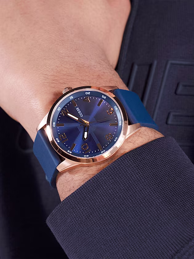 Silicone multi-function watch - GUESS