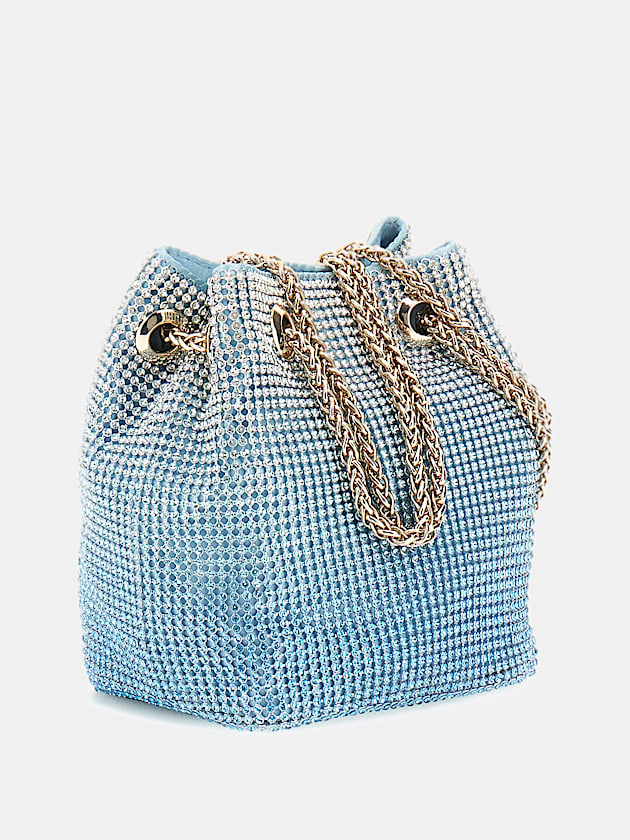 Zalina Rhinestone Mini Handbag - GUESS