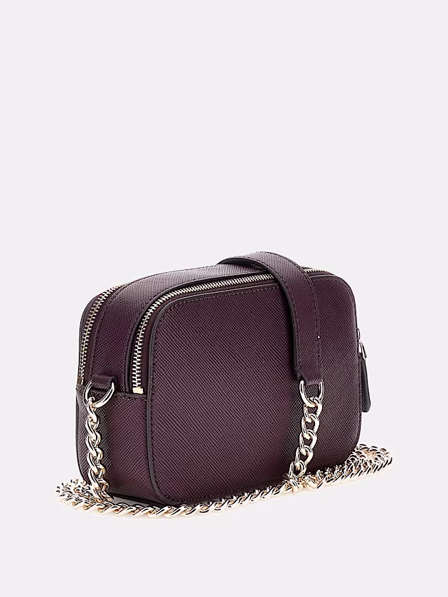 Noelle saffiano crossbody bag - GUESS