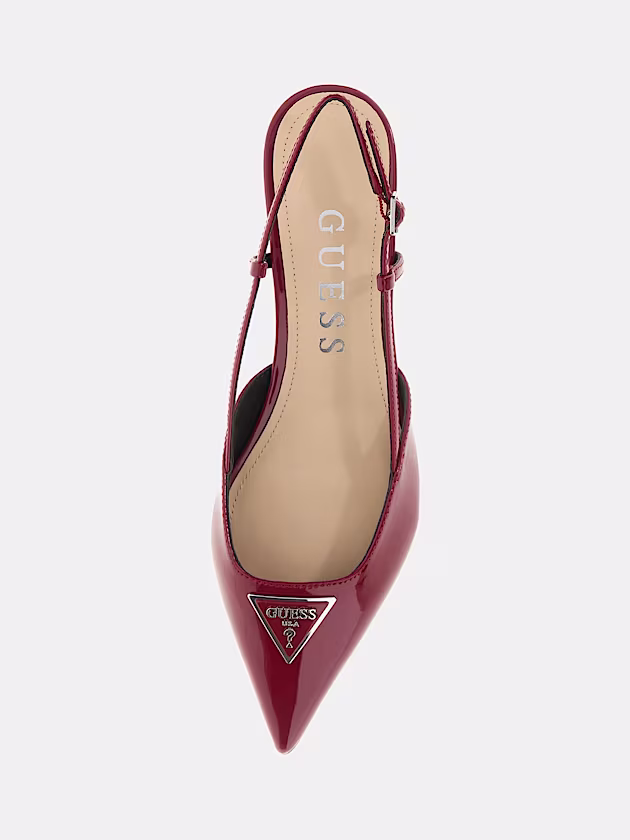 Jesson Patent Slingback - GUESS