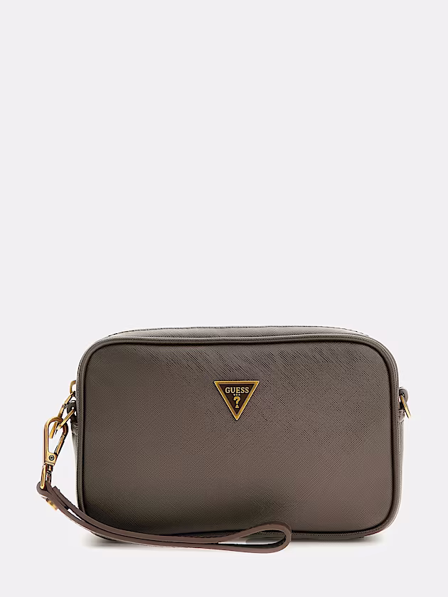 Certosa Saffiano Smart Mini Crossbody Bag - GUESS