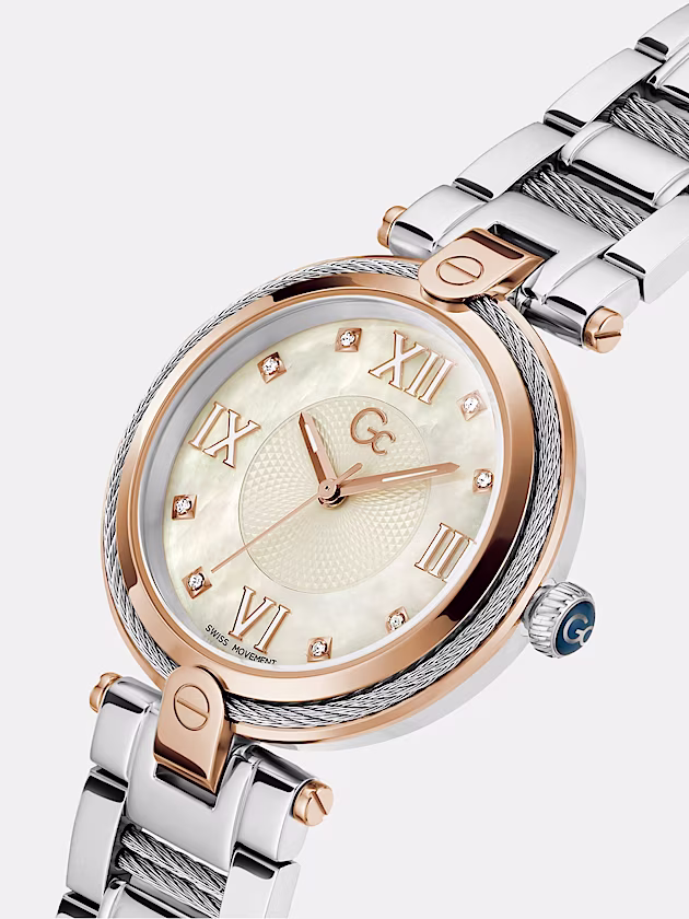 Gc steel analogue watch - GUESS