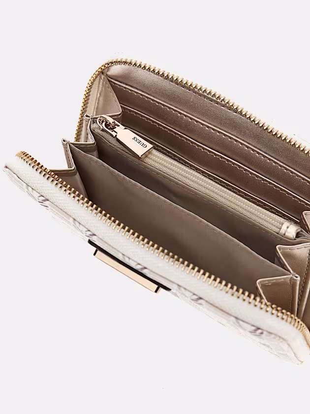 G Wave geometric-print mini wallet - GUESS