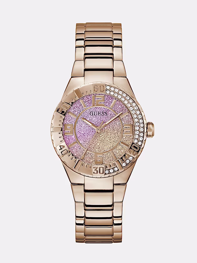 Crystal analogue watch 36 mm - GUESS