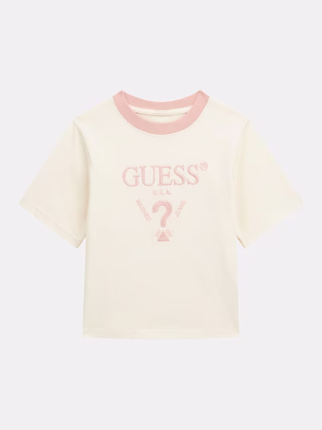 Triangle logo t-shirt - GUESS