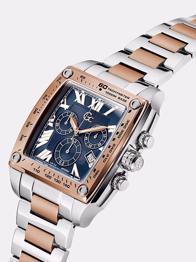 GC watch in stainless steel 45 mm - GUESS