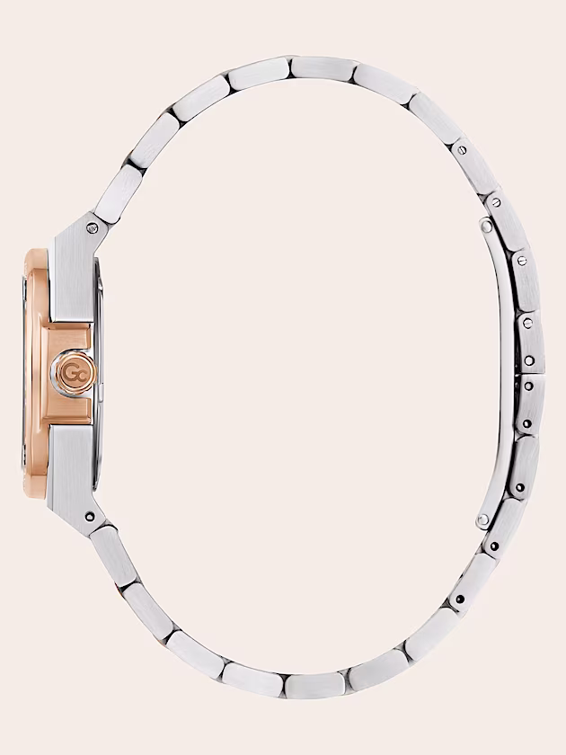 GC steel watch with date function - GUESS