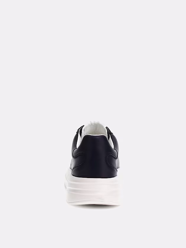 Elba leather-blend sneaker - GUESS