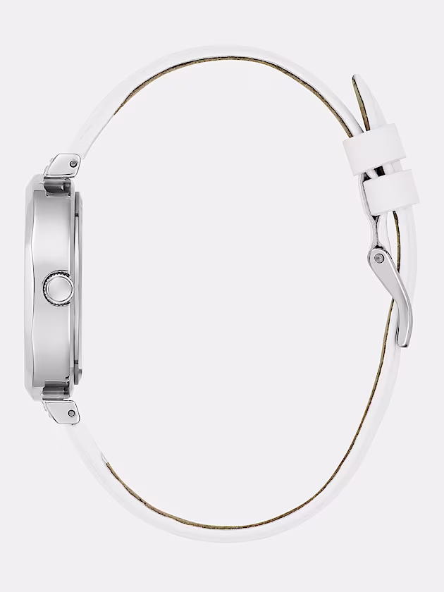 Analogue watch in genuine leather - GUESS