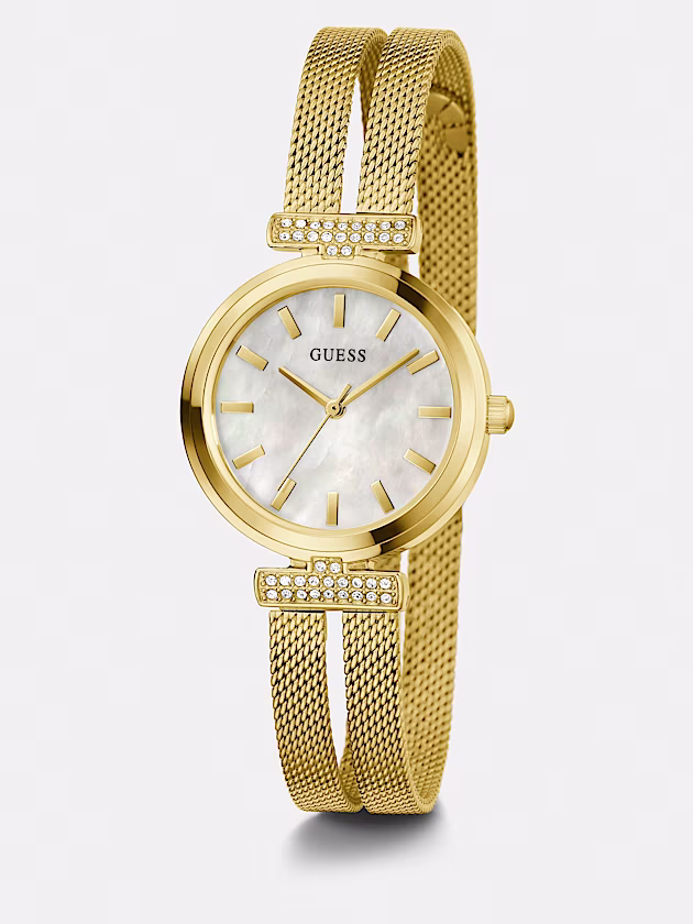 Crystal analogue watch - GUESS