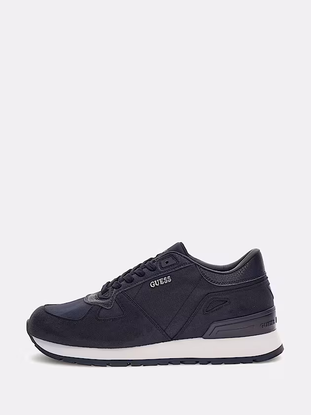 Tresa Suede-Insert Running Shoe - GUESS