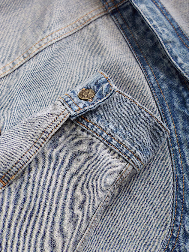 Reverse denim jacket - GUESS