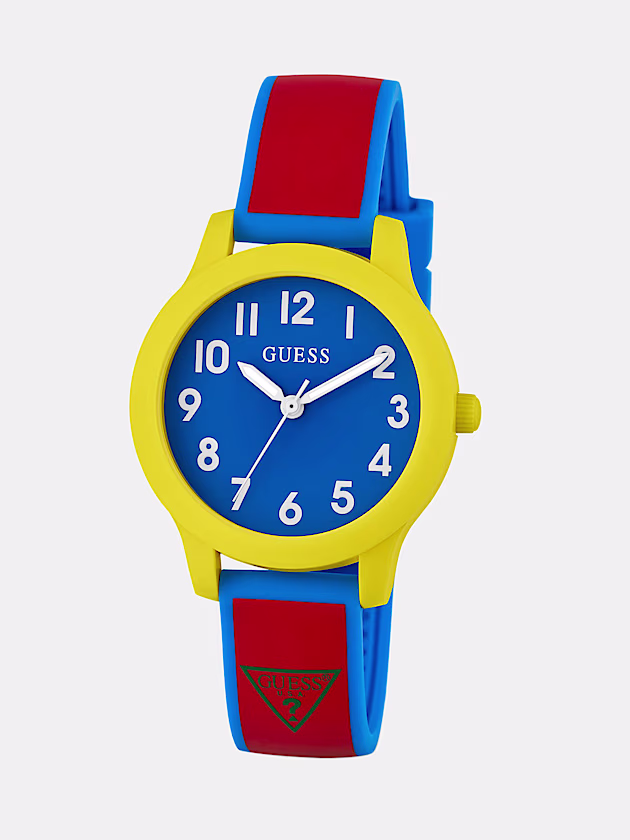 Triangle silicone analogue watch - GUESS