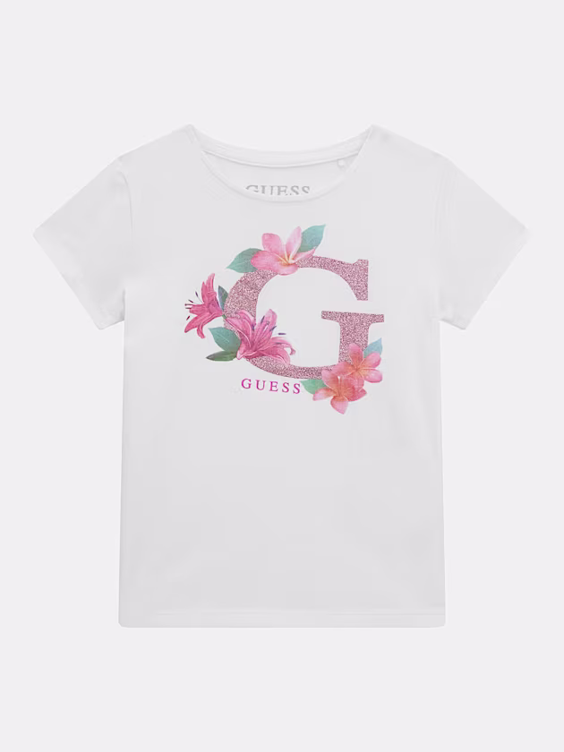 Floral print t-shirt - GUESS