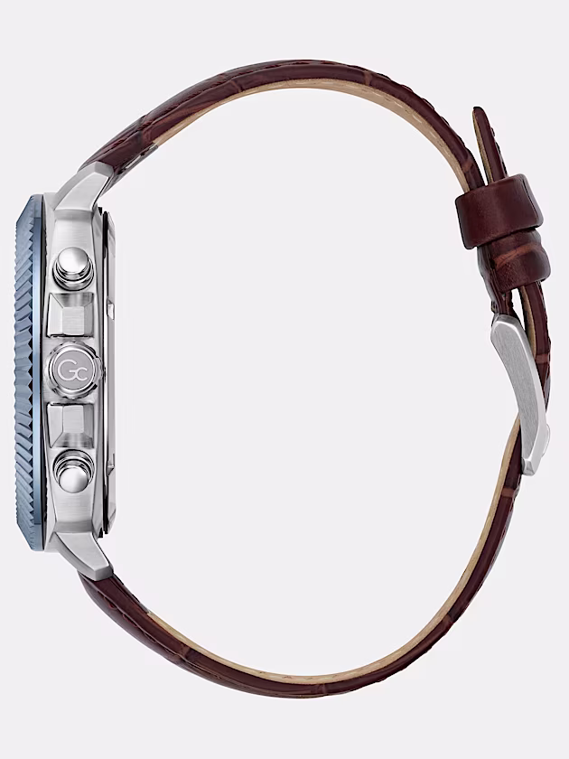 GC watch in genuine leather - GUESS