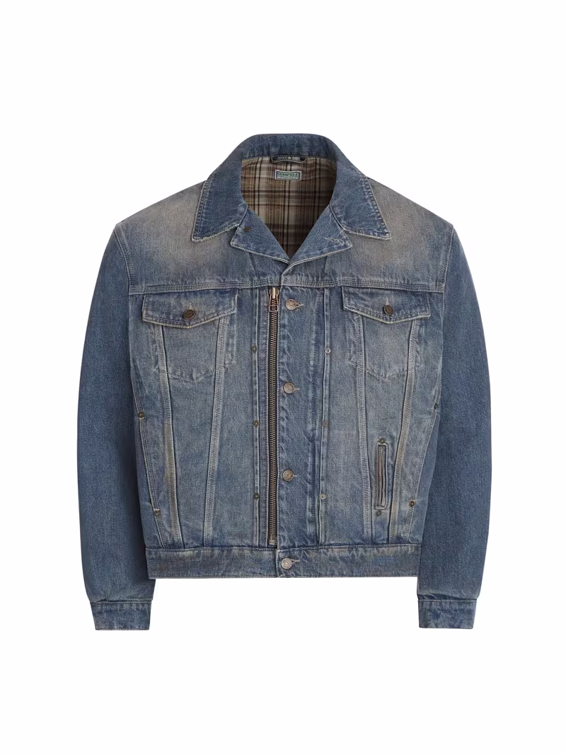 Zip denim jacket - GUESS