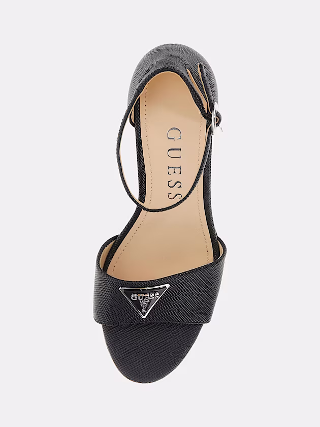 Seton Triangle Logo Sandal - GUESS