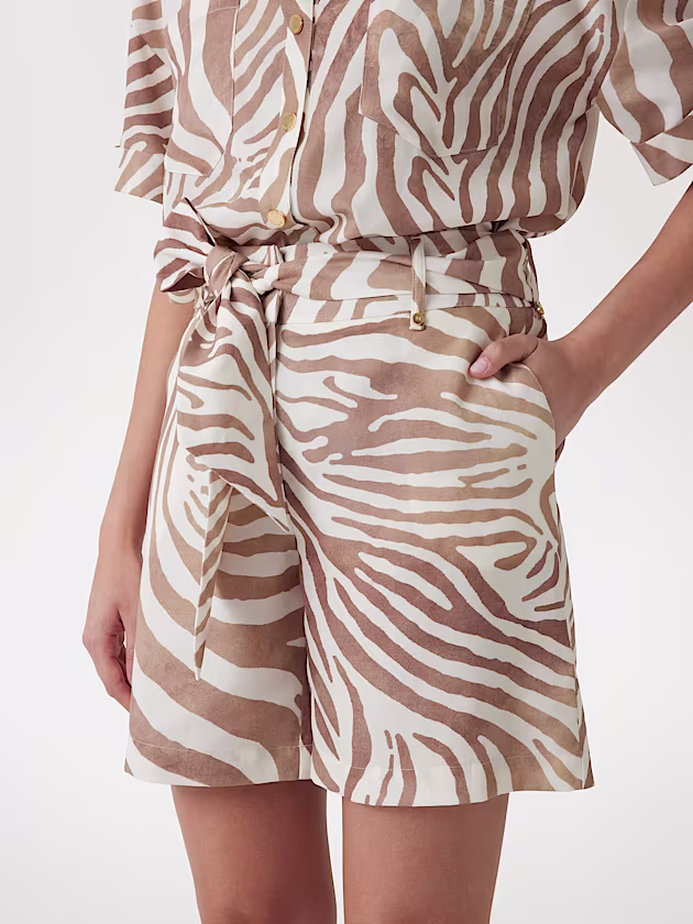 Marciano animal-print shorts - GUESS