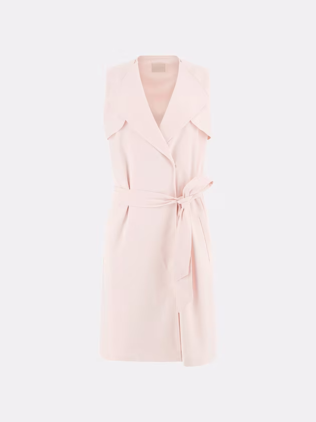 Belted mini wrap up dress - GUESS