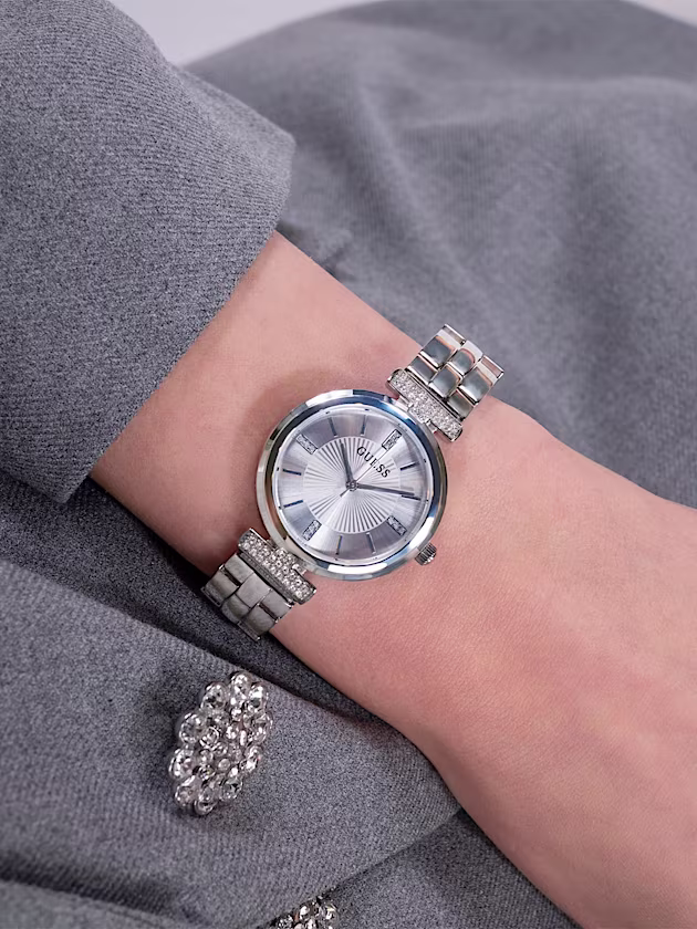 Crystal analogue watch - GUESS