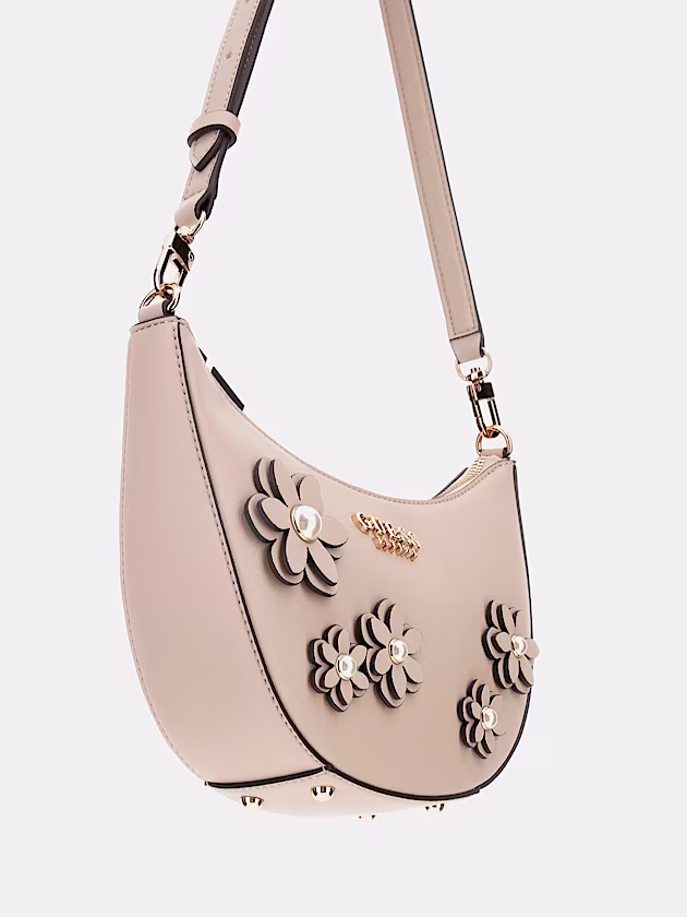 Zaria Floral Mini Shoulder Bag - GUESS