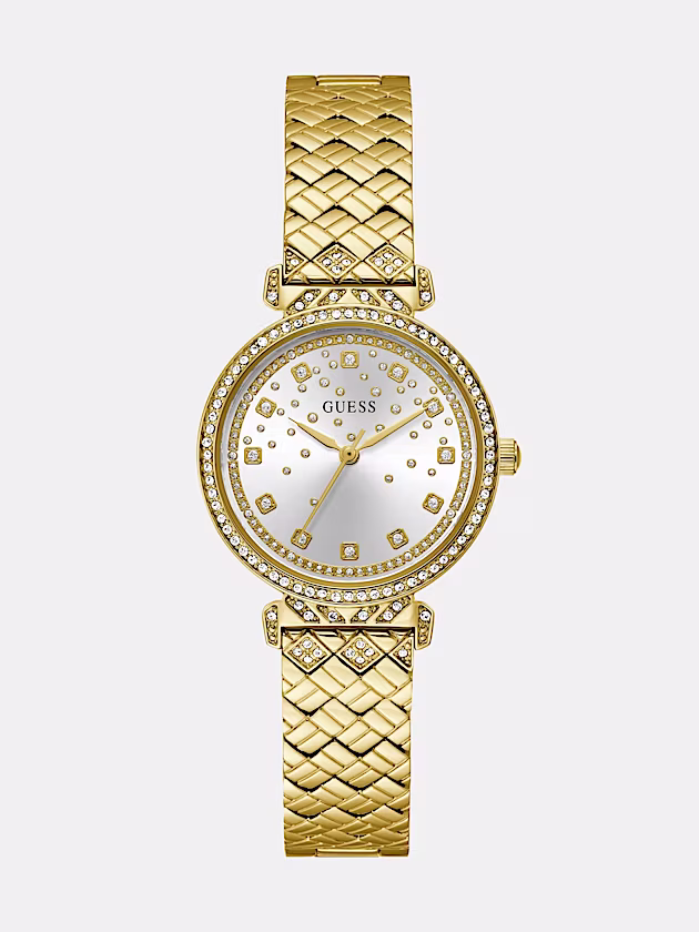 Crystal analogue watch - GUESS