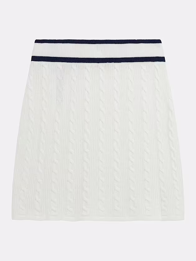 Cable knit mini skirt - GUESS
