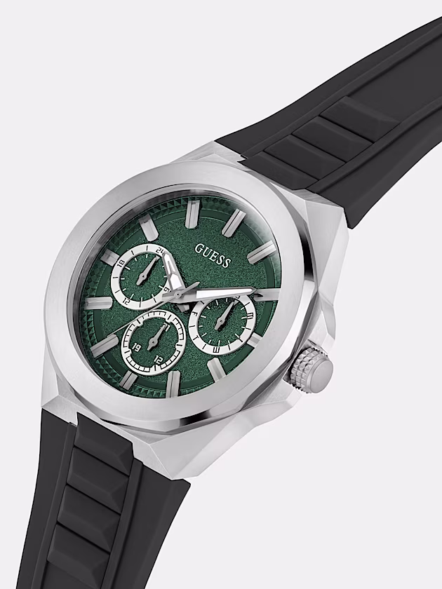 Silicone multi-function watch - GUESS