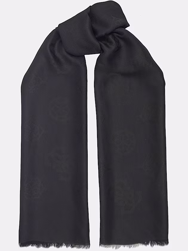 Gerty 4G peony logo scarf - GUESS