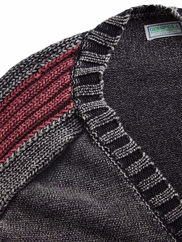 Side bands cardigan - GUESS