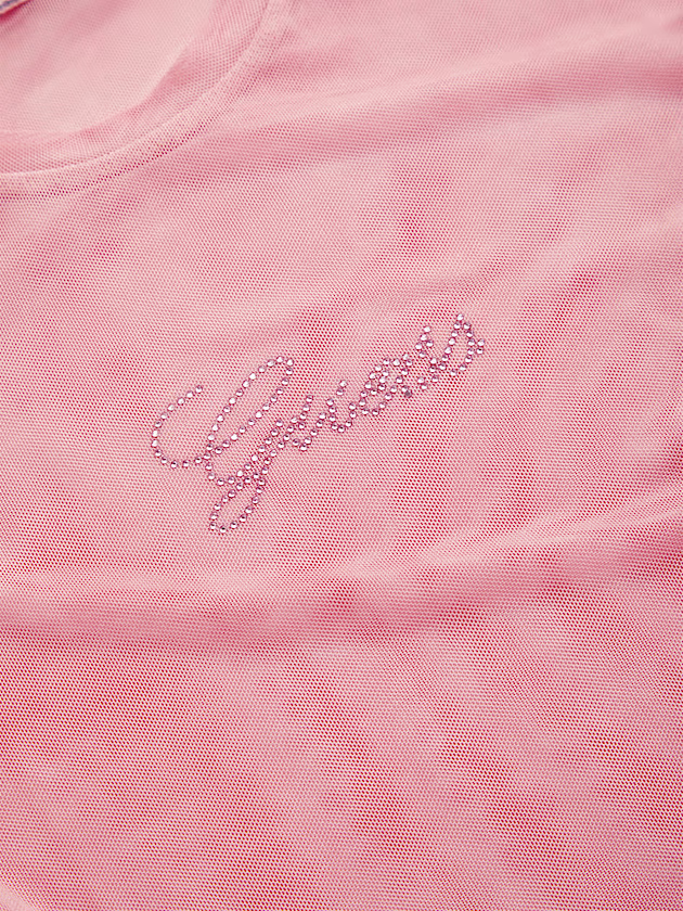 Rhinestones logo top - GUESS