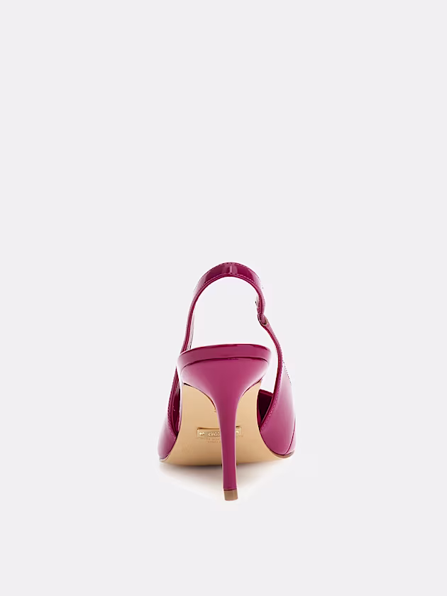 Nassir patent slingback - GUESS