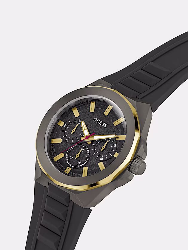 Silicone multi-function watch - GUESS