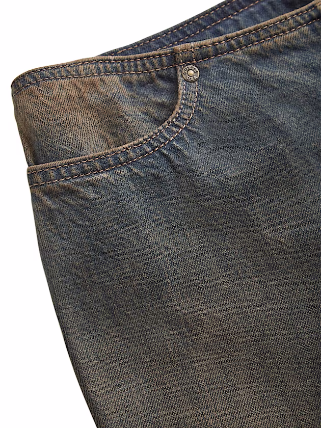 Low rise bootcut denim pant - GUESS