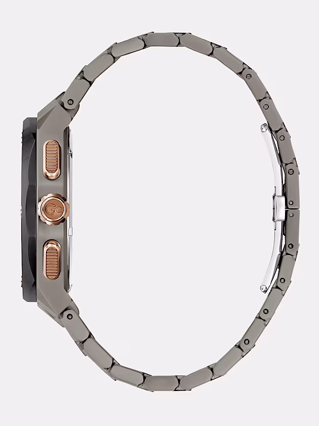 Gc steel chronograph watch - GUESS