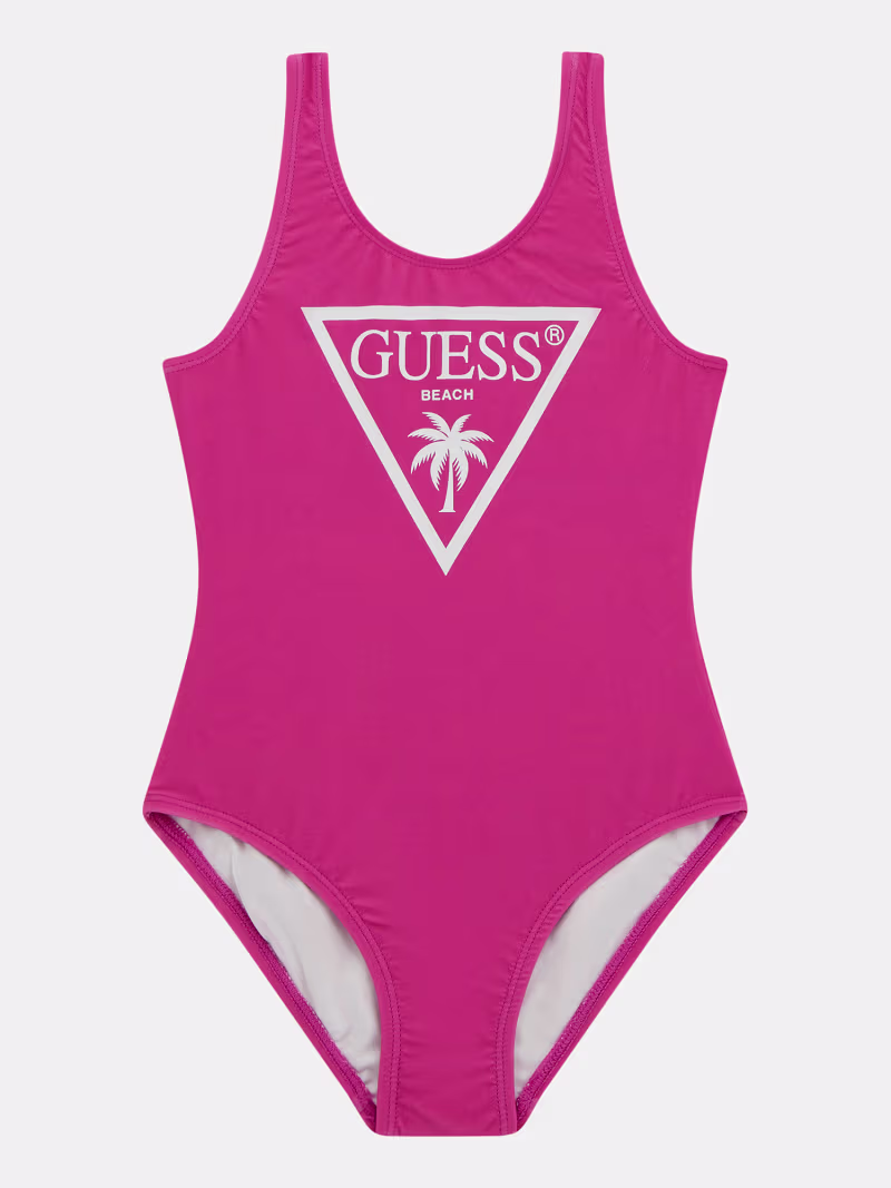 Triangle logo one piece sweamsuit - GUESS