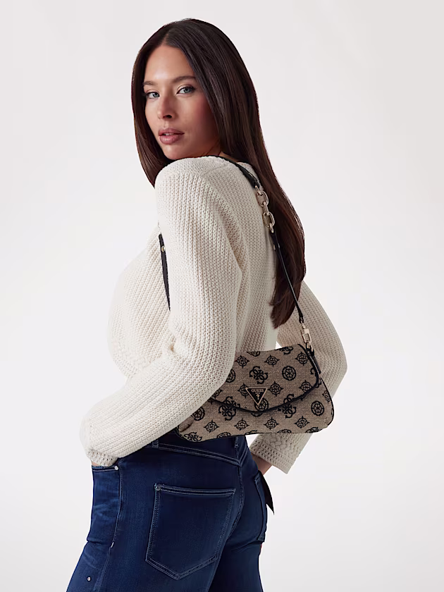 Beyza 4G peony logo crossbody - GUESS