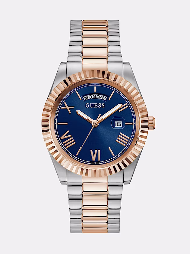 Watch in recycled steel 42 mm - GUESS