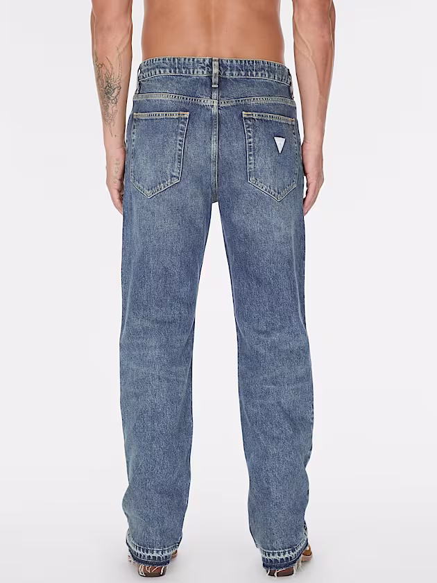 Mid rise flared denim pant - GUESS