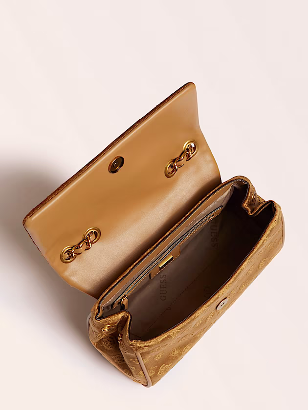 Kimi velvet crossbody bag - GUESS