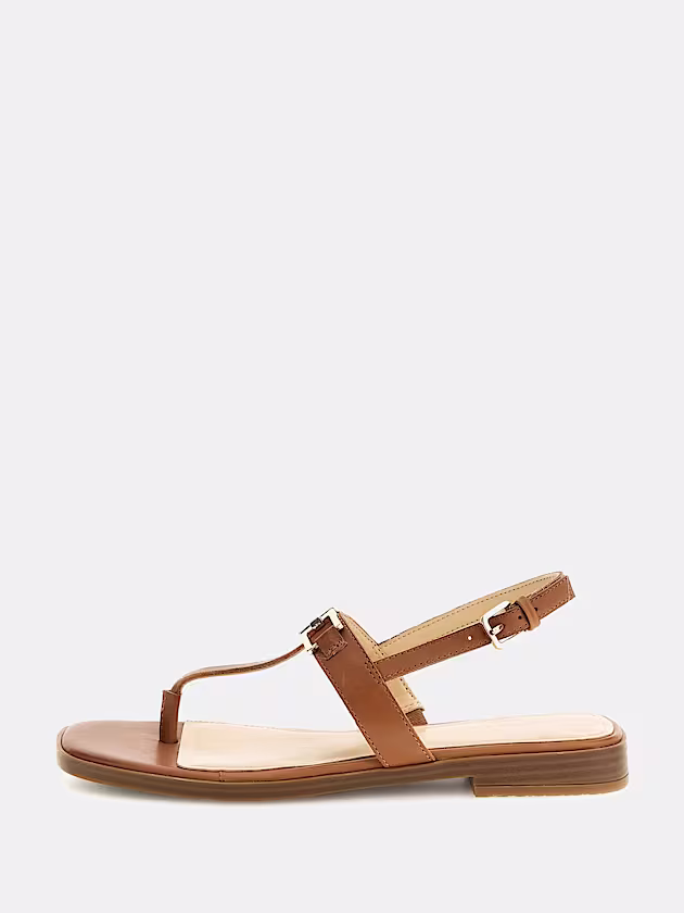 Reality genuine leather flip-flop - GUESS