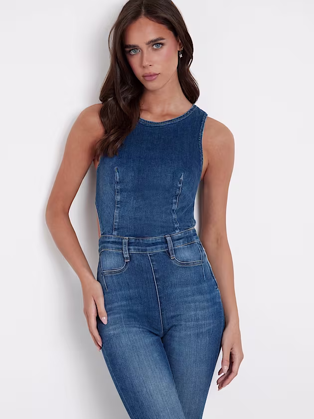 Skinny denim jumpsuit - GUESS